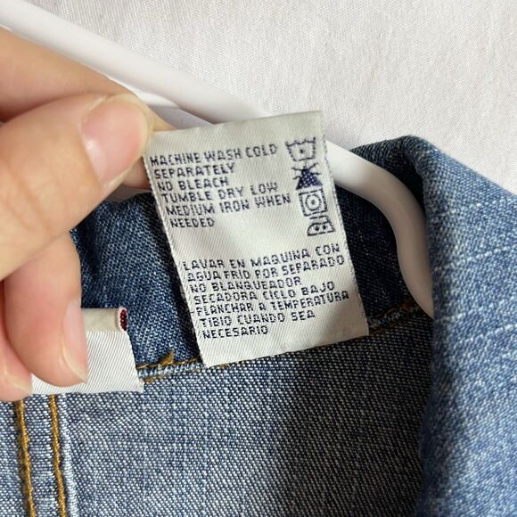 Faded Glory 1972 Special Edition Denim Jacket Womens XLarge Blue Jean - Picture 5 of 9